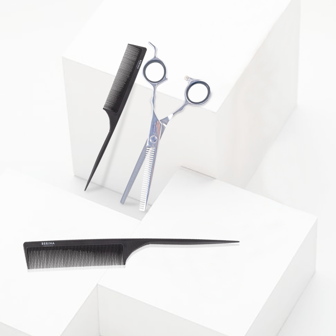 Berina Professional Tail Comb BC-600 | Precise Sectioning Comb for Clean & Accurate Styling, BC-600
