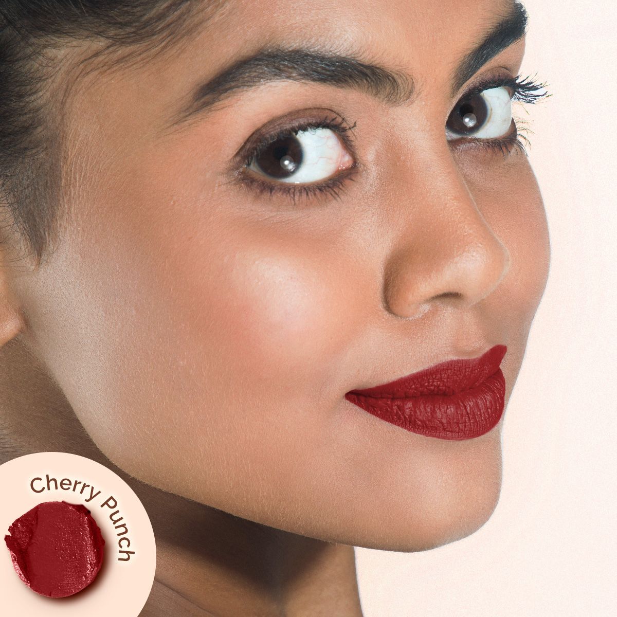 Mamaearth Moisture Matte Longstay Lipstick, 2g | Cherry Punch - Image 2 - Buy from Indicrest