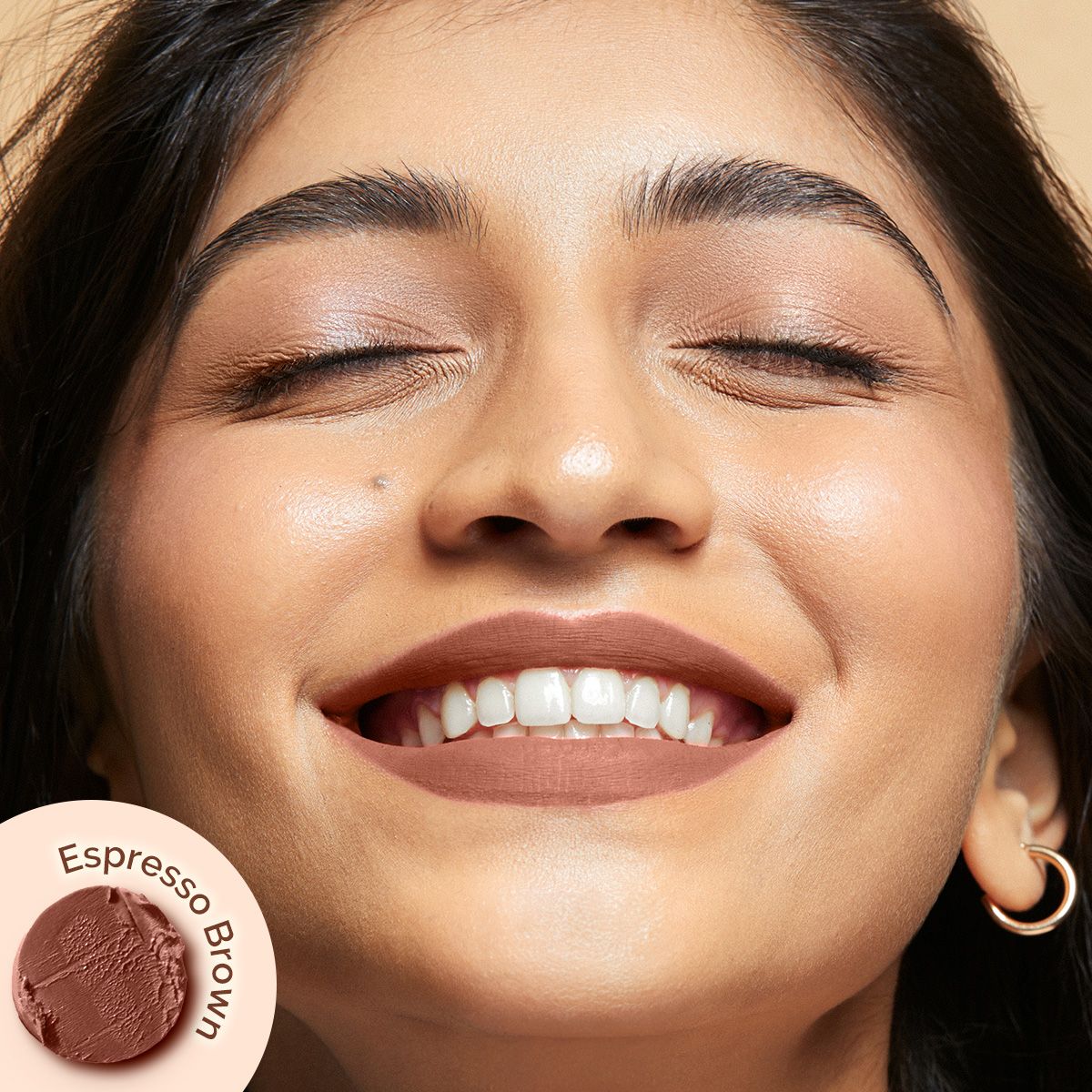 Mamaearth Moisture Matte Long Stay Lipstick, 2g | Espresso Brown - Image 3 - Buy from Indicrest