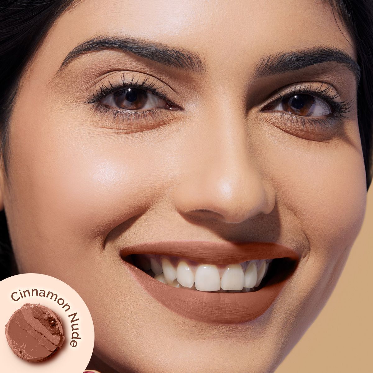 Mamaearth Moisture Matte Long Stay Lipstick, 2g | Cinnamon Nude - Image 3 - Buy from Indicrest