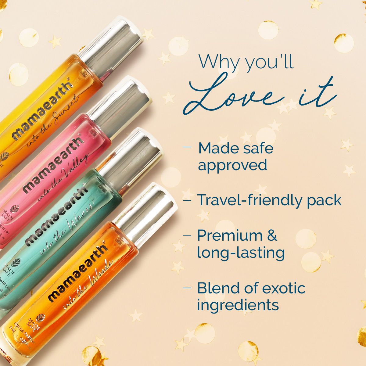Mamaearth Perfume Gift Set of 4 for Men & Women - Image 3 - Buy from Indicrest