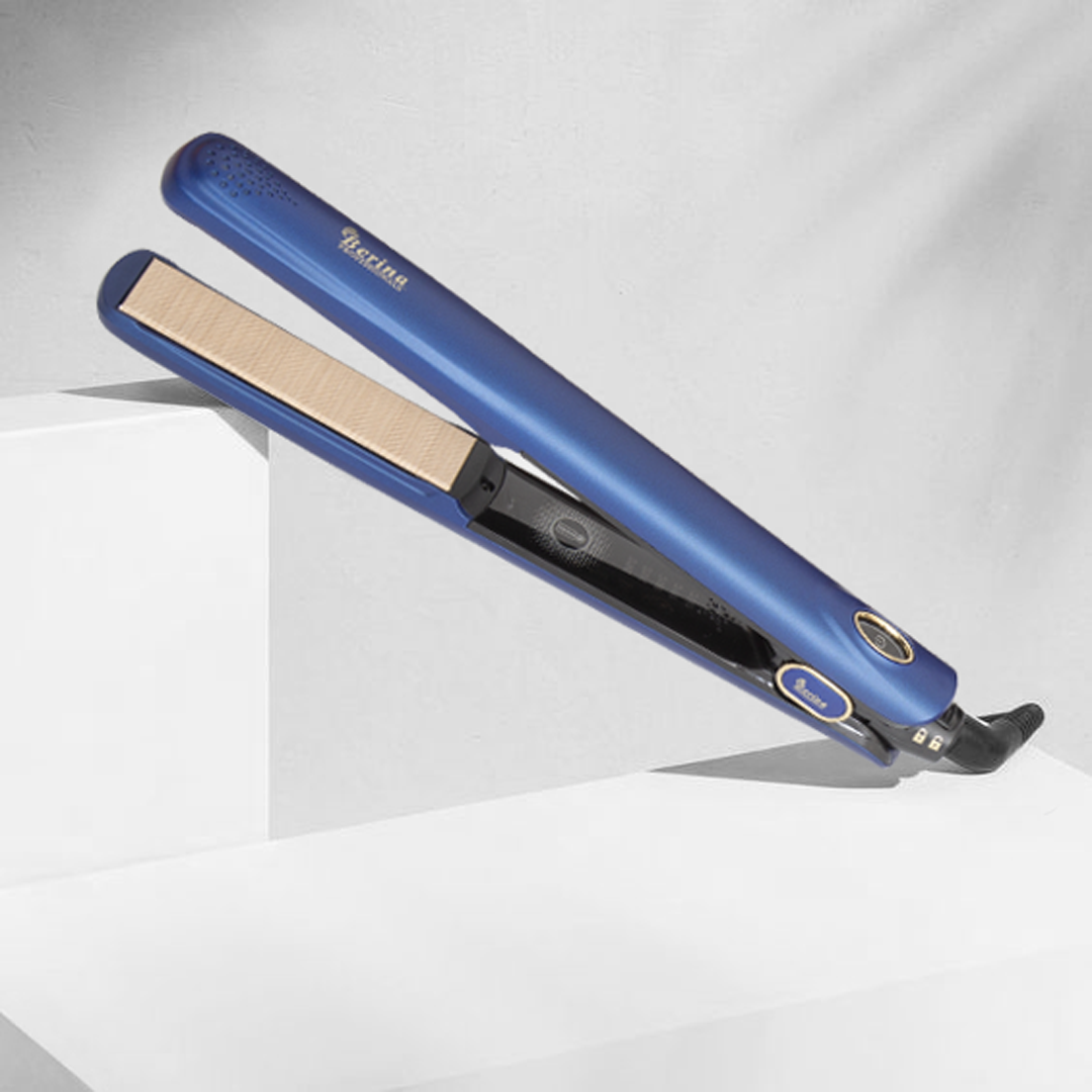 Berina Professional Advance Nano Thermal BC-098 Hair Straightener | Frizz Control, Smooth Finish & Advanced Heating, BC-098