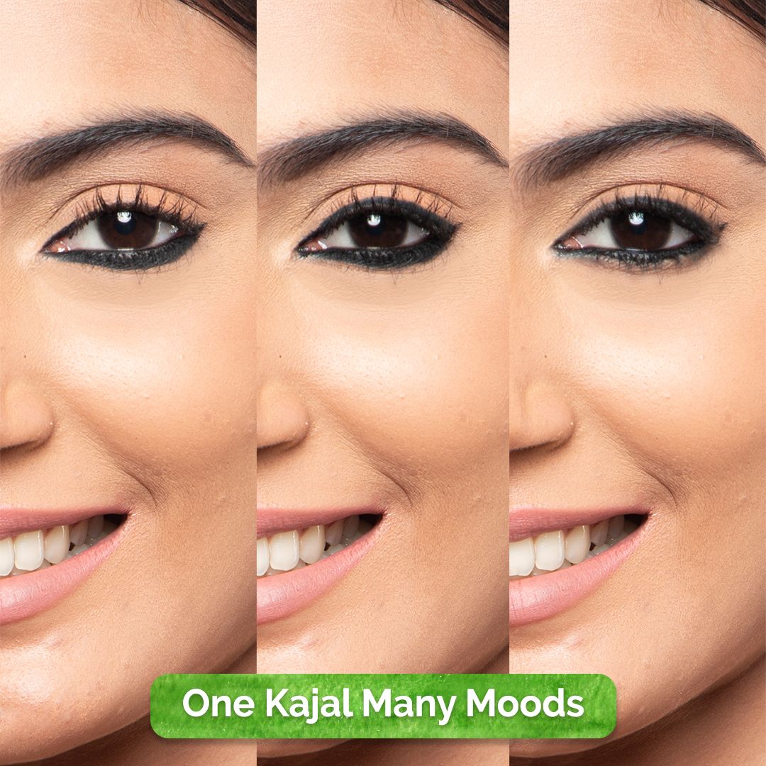 Mamaearth, Pack of 2 Charcoal Black Long Stay Kajal with Vitamin C & Chamomile for 11-Hour Smudge-free Stay - Image 3 - Buy from Indicrest