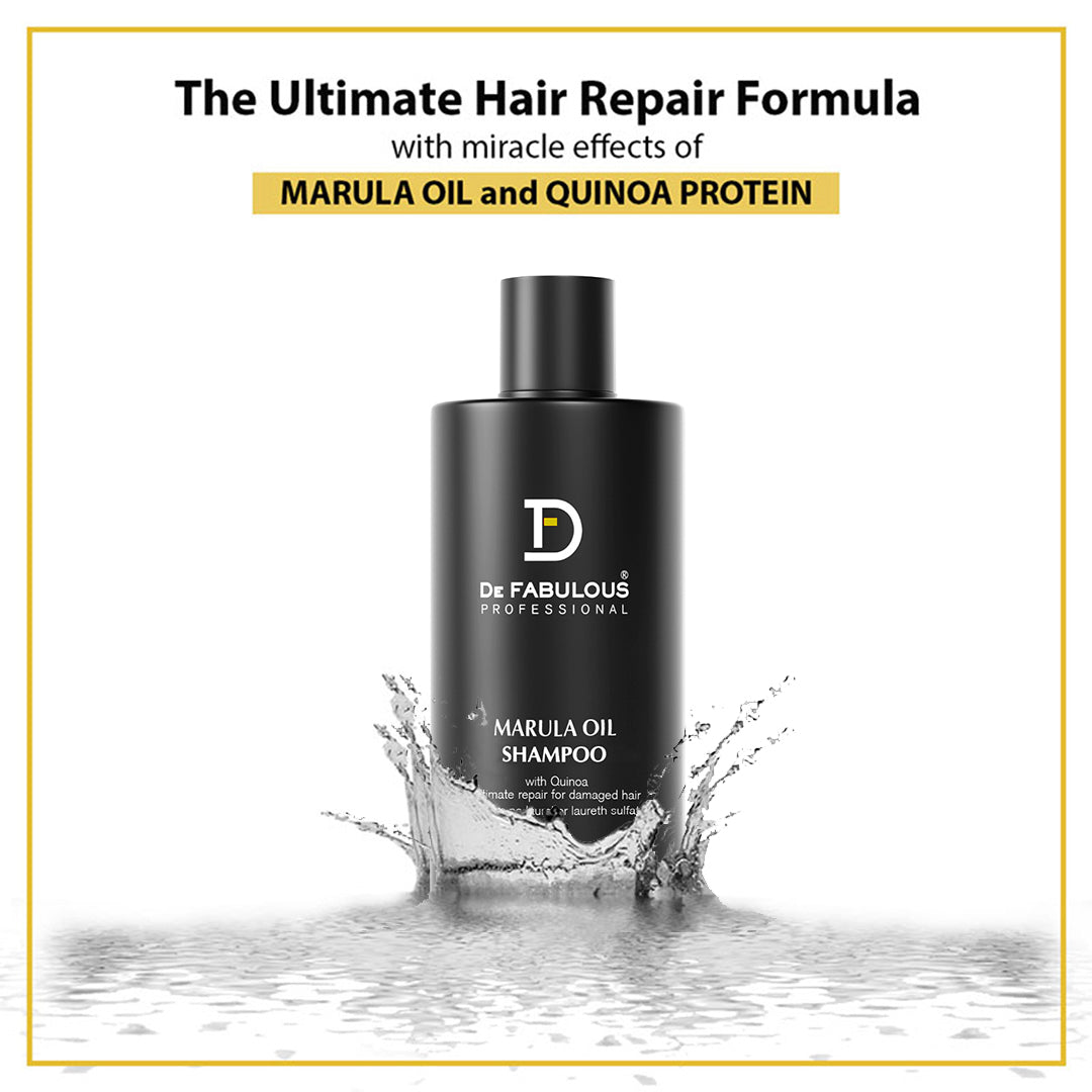 De Fabulous Marula Oil Shampoo, 250ml - Image 3 - Buy from Indicrest