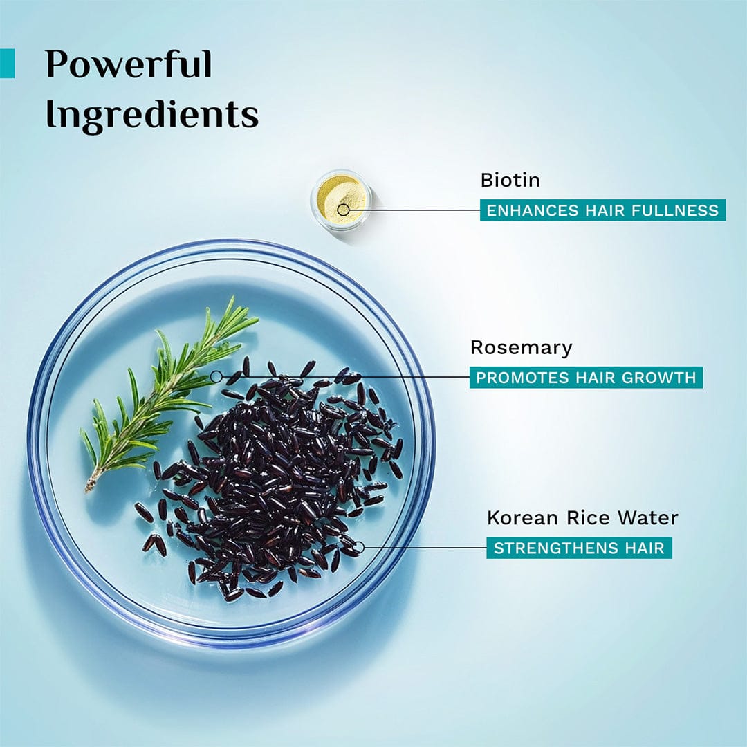Pilgrim Korean Black Rice and Rosemary Water Spray With Biotin, 100ml - Image 4 - Buy from Indicrest