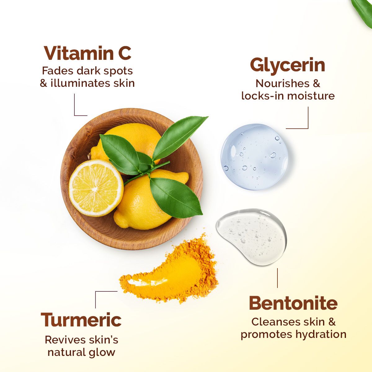Mamaearth Vitamin C Daily Glow Face Pack with Vitamin C & Turmeric for Illuminating Skin, 200g - Image 3 - Buy from Indicrest