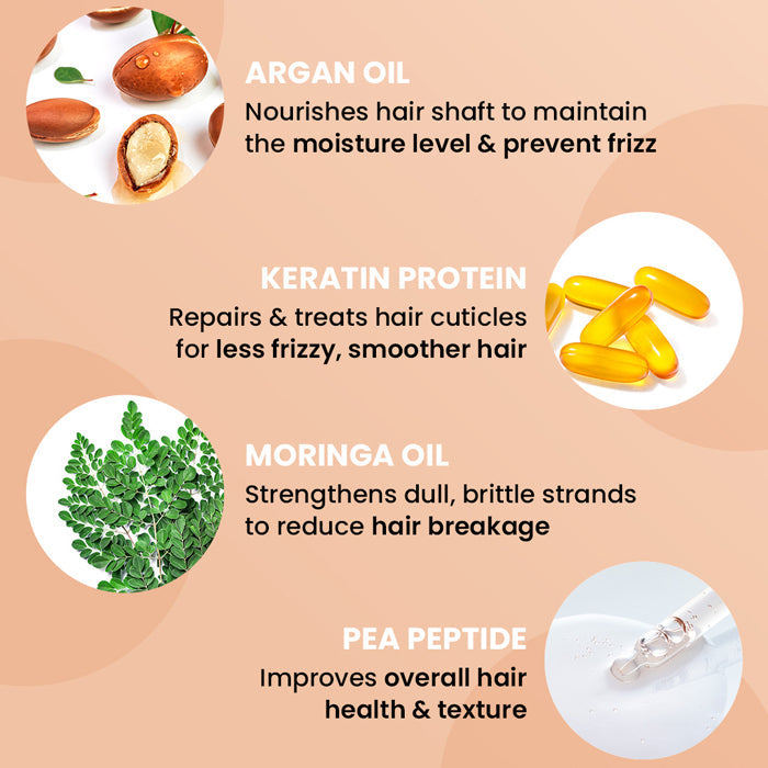 Dot & Key Moringa & Argan Frizz Control Hair Conditioner, 120ml