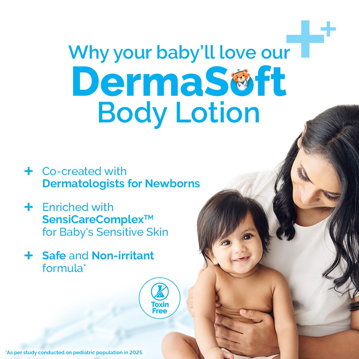 Mamaearth Baby DermaSoft Body Lotion for Baby's Sensitive Skin, 250ml - Image 3 - Buy from Indicrest