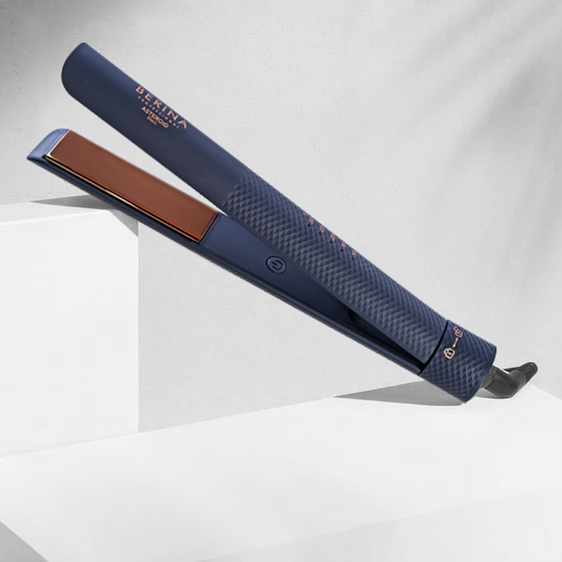 Berina Professional Asteroid BC-069 Powerful Hair Straightener | Sleek Finish & Professional Styling, Black Buy from Indicrest
