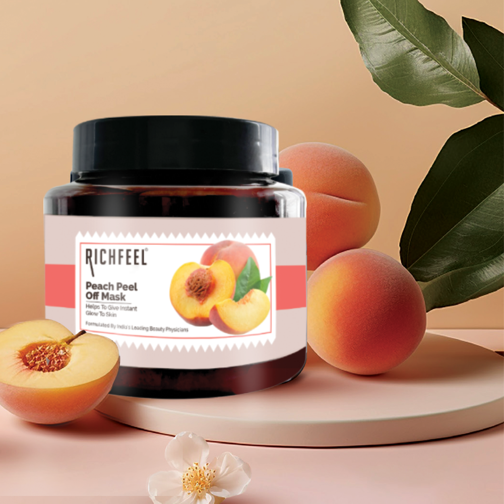 Richfeell Peach Peel Off Mask 500g - Image 5 - Buy from Indicrest