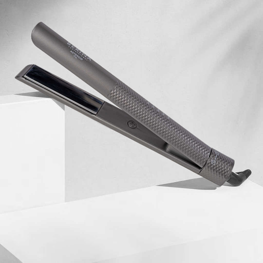 Berina Professional Asteroid BC-069 Powerful Hair Straightener | Sleek Finish & Professional Styling, Pearl White