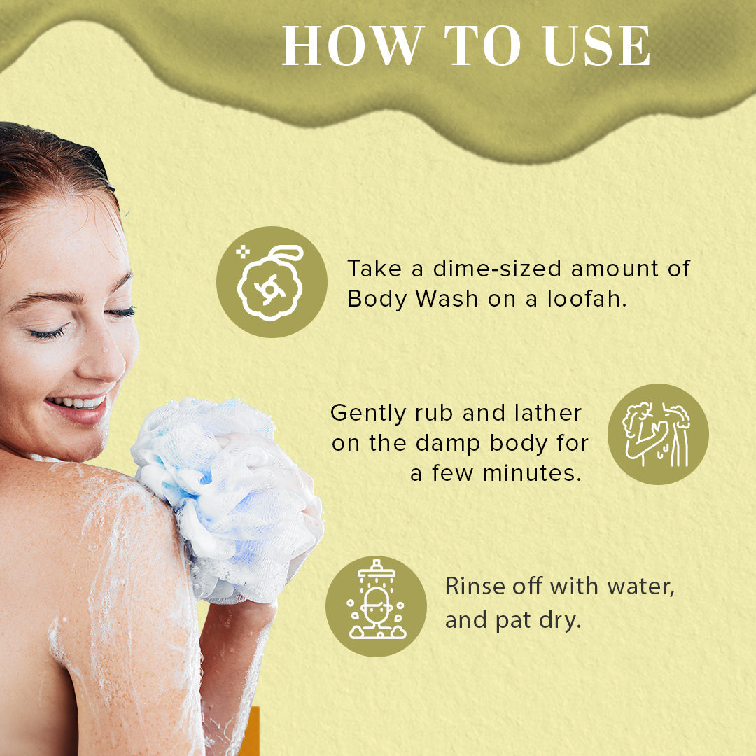Khadi Natural Sandalwood & Turmeric Body Wash SLS & Paraben Free - 210ml - Image 5 - Buy from Indicrest