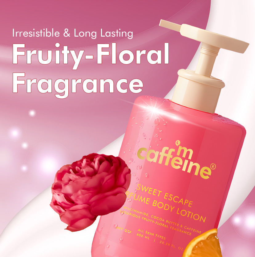 Mcaffeine Sweet Escape Perfume Body Lotion, 600ml - Image 3 - Buy from Indicrest