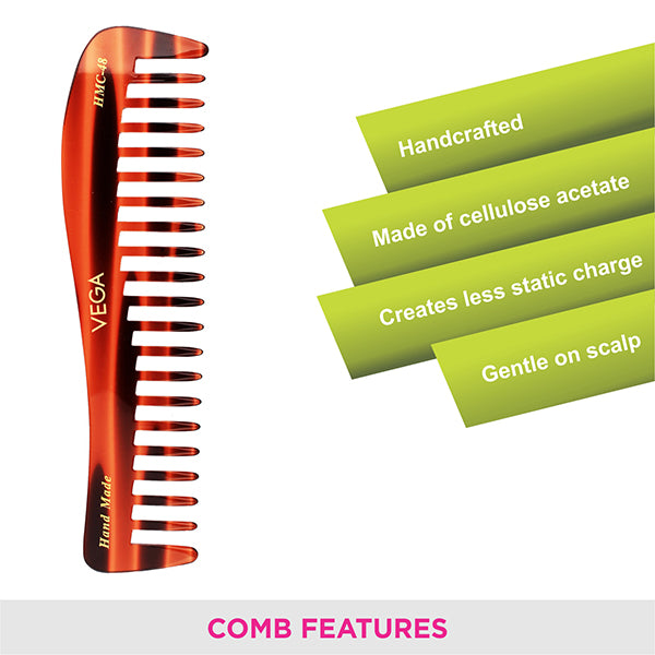 Vega Shampoo Comb - HMC-48