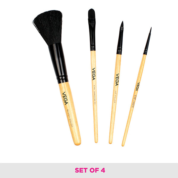 Vega Set of 4 Brushes - EVS-04