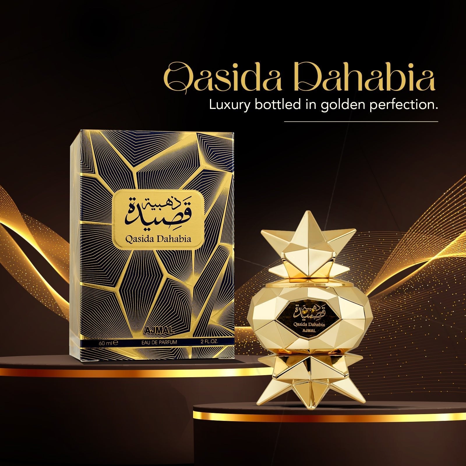 QASIDA DAHABIA Perfume 60ML for UNISEX - Image 3 - Buy from Indicrest