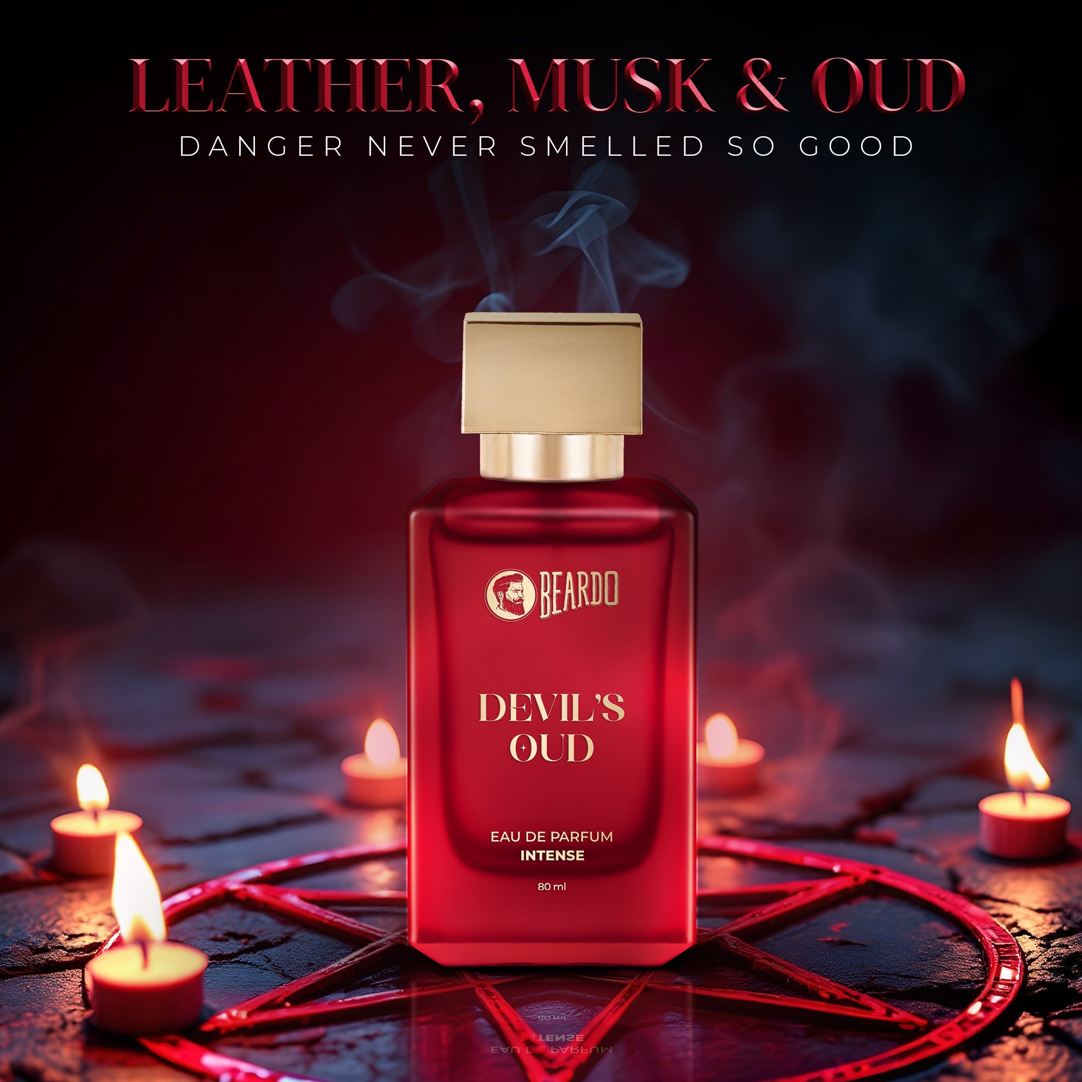 Beardo Devil's Oud Perfume EDP, 80ml - Image 3 - Buy from Indicrest