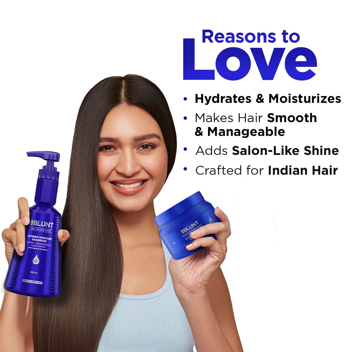 Bblunt Intense Moisture Cleanse & Nourish Duo - Image 3 - Buy from Indicrest