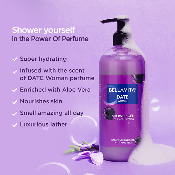 DATE WOMAN Shower Gel - 500ml - Image 3 - Indicrest