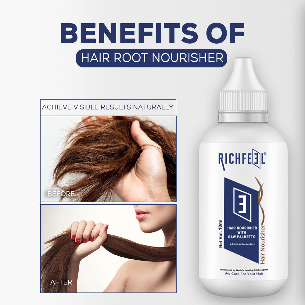 Richfeell Hair Nourisher With Saw Palmetto 10 Ml - Image 3 - Buy from Indicrest