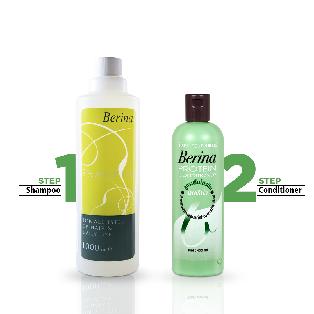 Berina Professional Protein Conditioner | Hair Repair, Restoration & Smooth Finish, 400ml