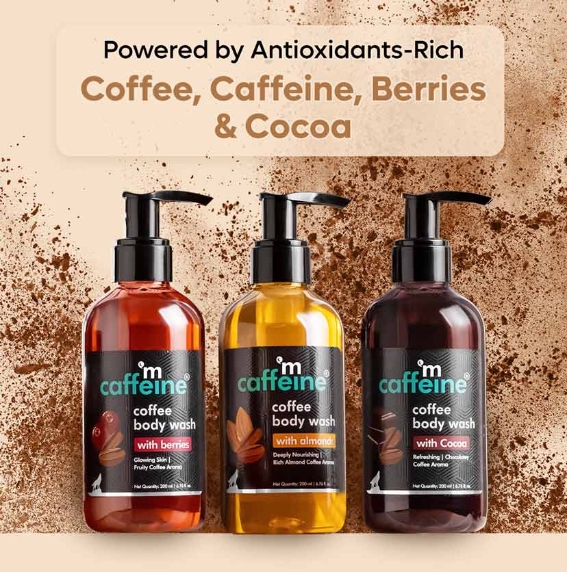 Mcaffeine Coffee Body Washes Trio - Image 2 - Buy from Indicrest