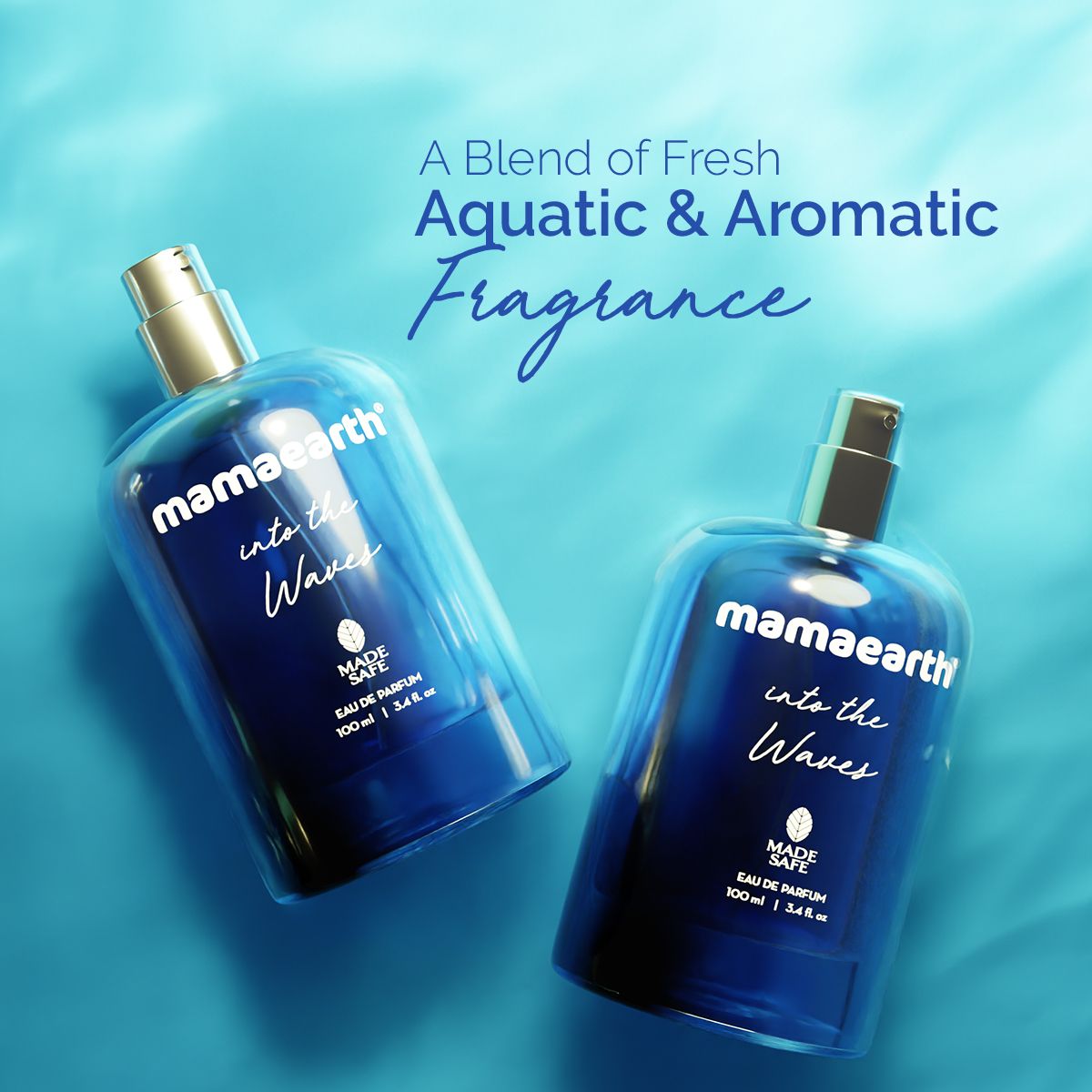 Mamaearth Into the Waves Eau De Parfum For Men, 100ml - Image 4 - Buy from Indicrest