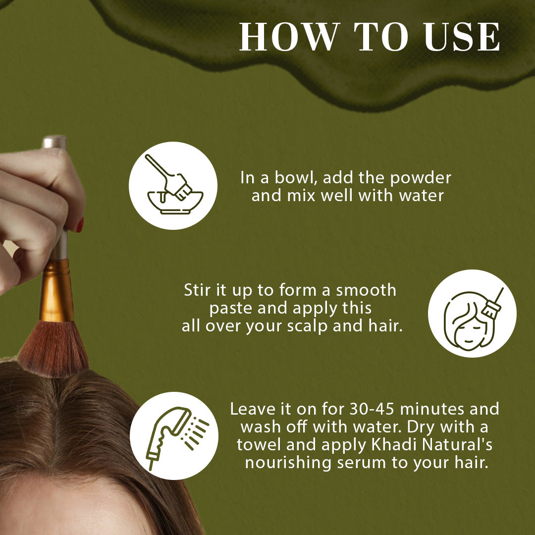 Khadi Natural Organic Reetha Powder For Hair Cleanser - 150gm - Image 4 - Buy from Indicrest