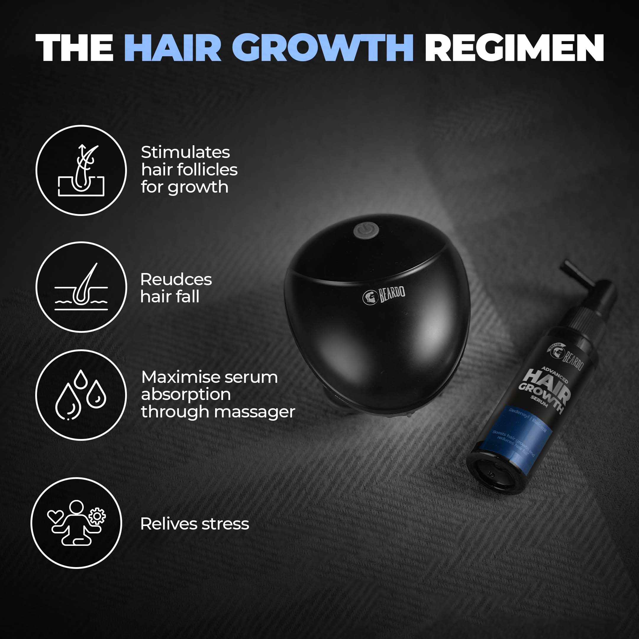 Beardo Hair Growth Regimen - Image 3 - Buy from Indicrest
