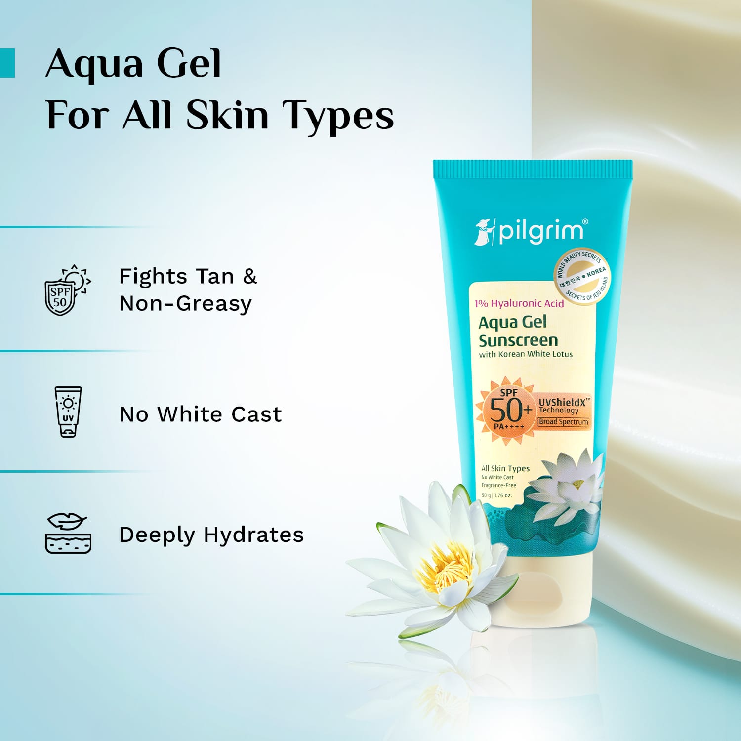 Pilgrim Tan Defense Duo, Peeling Solution 30ml + Sunscreen 50g - Image 3 - Buy from Indicrest