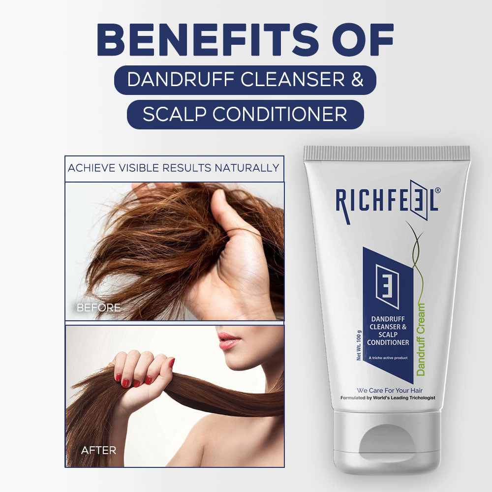 Richfeell Dandruff Cleanser & Scalp Conditioner 100g - Image 3 - Buy from Indicrest