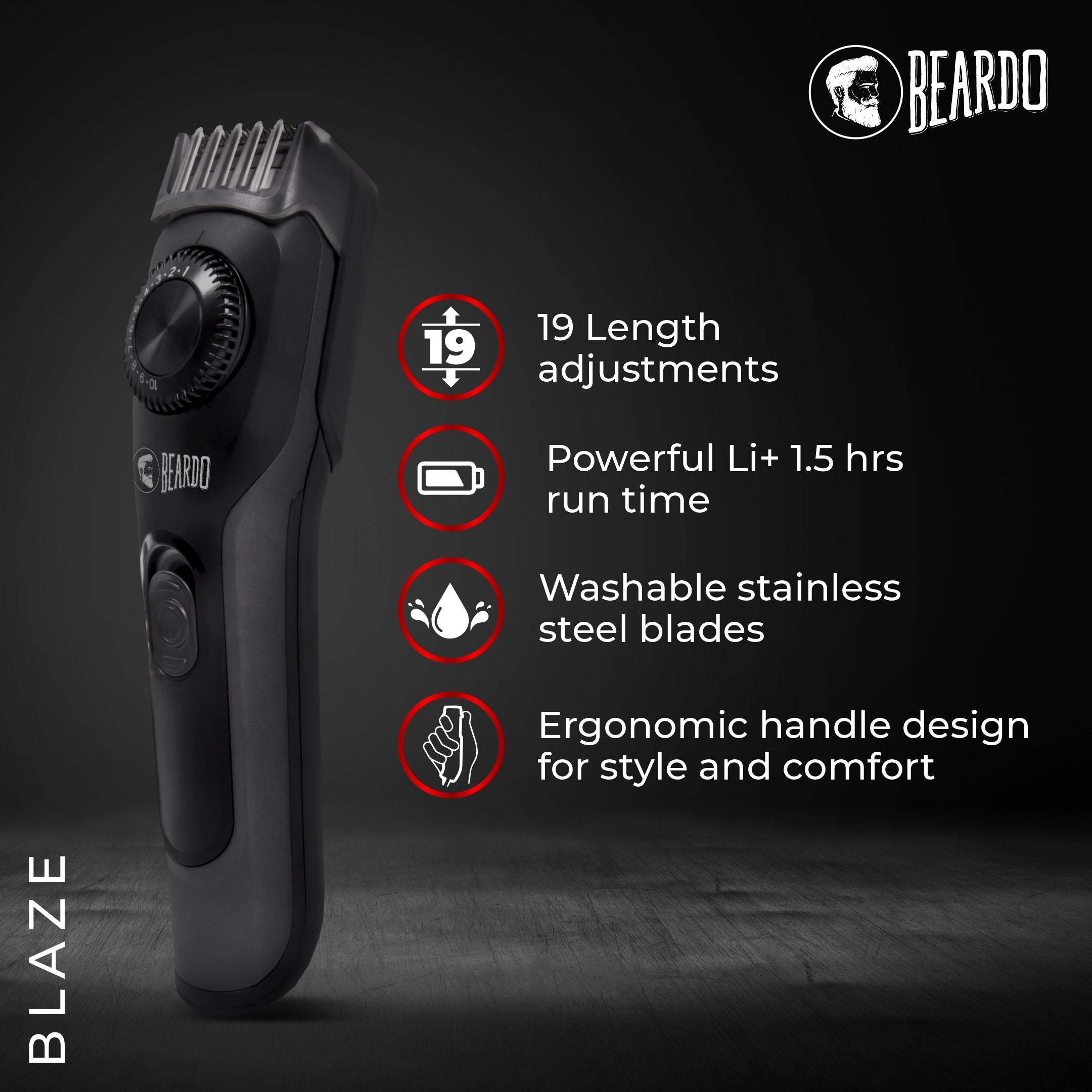 Beardo Blaze Trimmer for Men - Image 2 - Buy from Indicrest