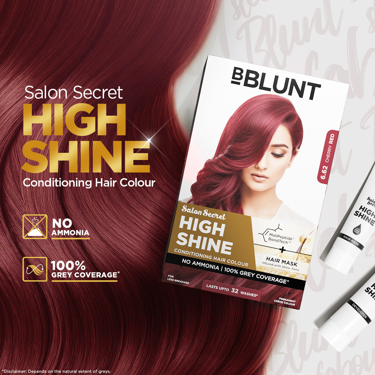 Bblunt High Shine Conditioning Hair Colour, Mahogany Reddish Brown 4.56 - Image 5 - Buy from Indicrest