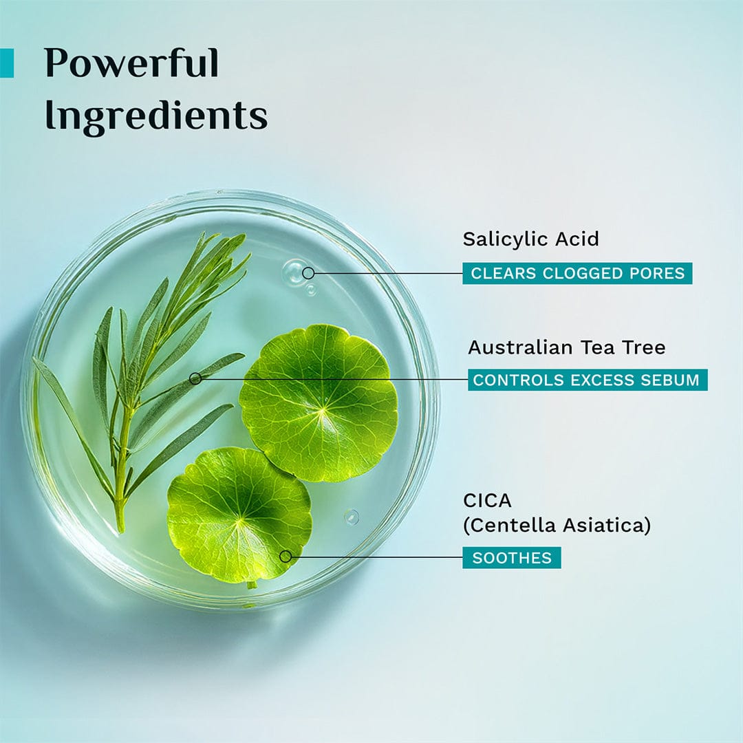 Pilgrim Australian Tea Tree Oil-Balance Gel Face Wash, 100ml - Image 3 - Buy from Indicrest