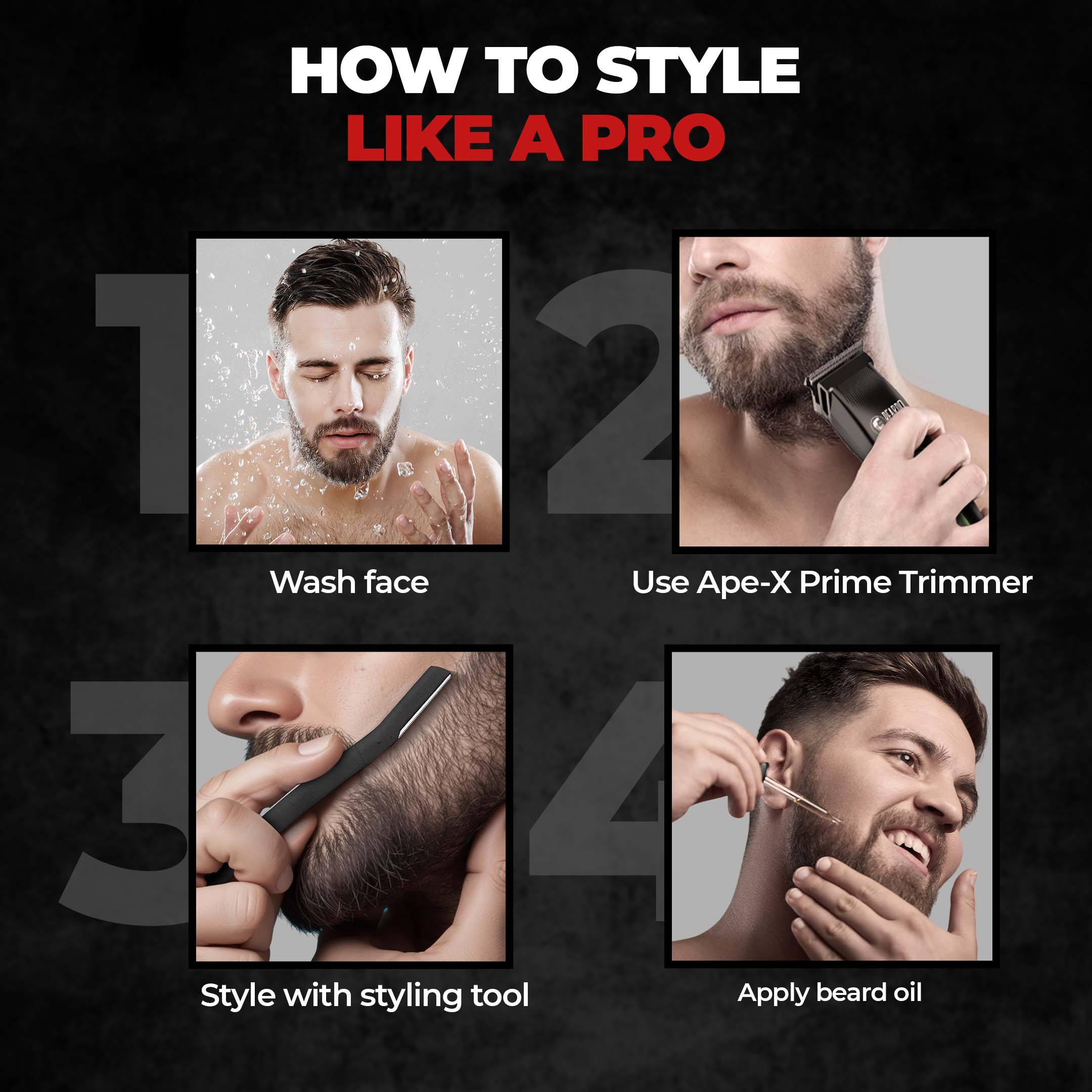 Beardo Italian Beard Combo - Image 3 - Buy from Indicrest