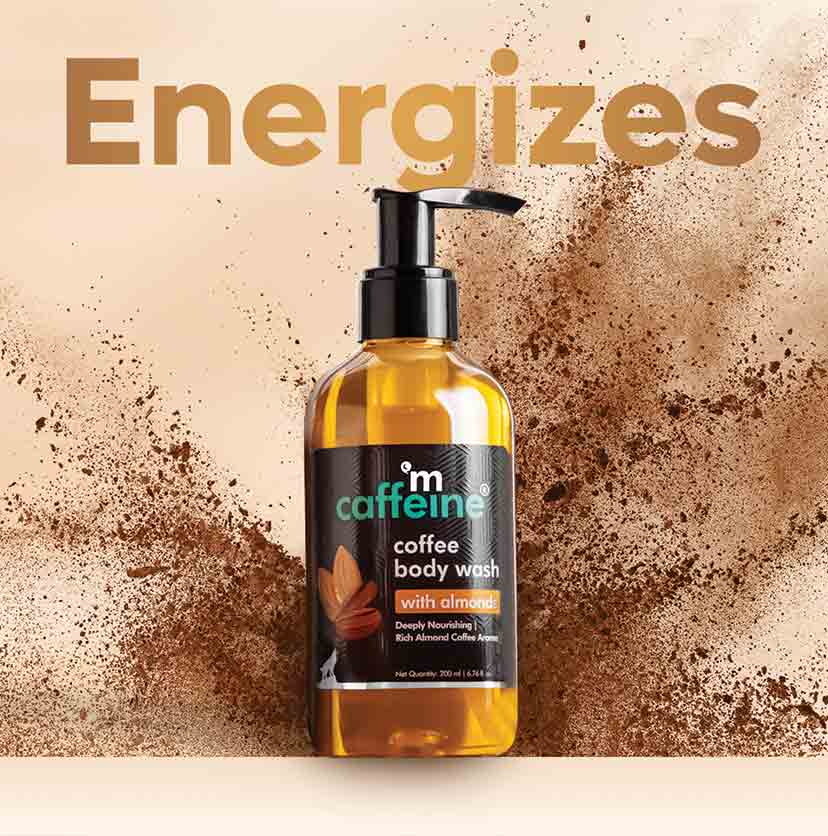 Mcaffeine Coffee Body Wash with Almonds, 2 X 200ml - Image 2 - Buy from Indicrest
