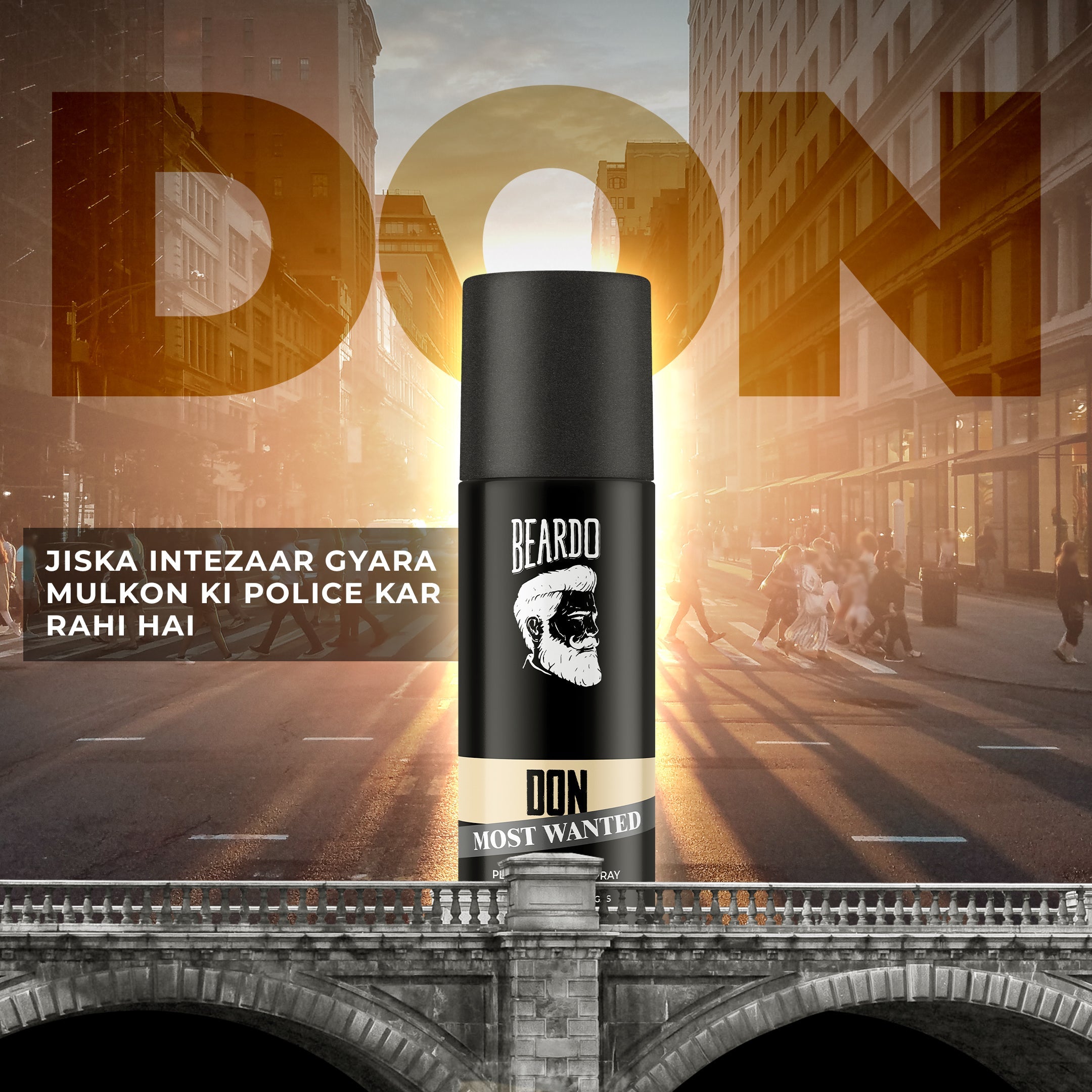 Beardo Don Most Wanted Perfume Body Spray, 120ml - Image 3 - Buy from Indicrest