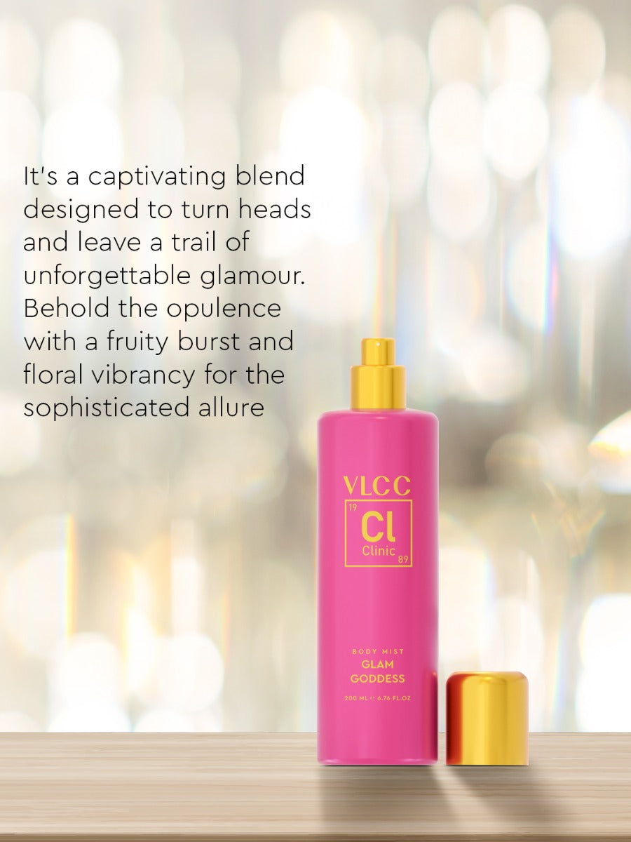 VLCC Body Mist - Glam Goddess - 200 ml - Image 3 - Buy from Indicrest