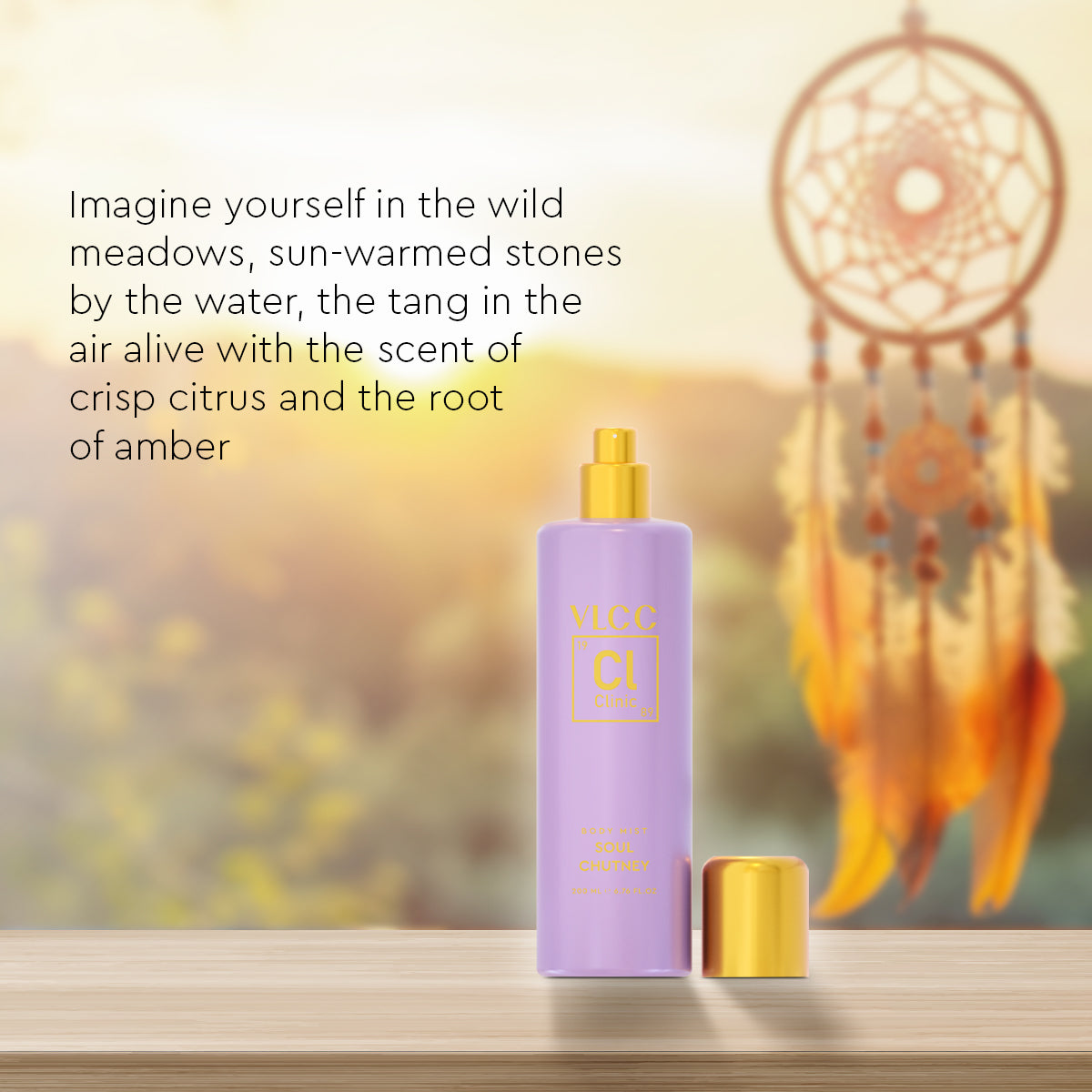 VLCC Body Mist - Soul Chutney - 200 ml - Image 3 - Buy from Indicrest