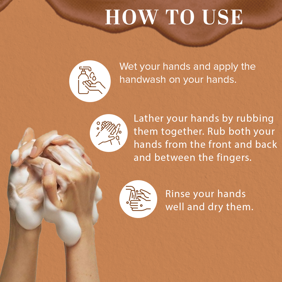 Khadi Natural Moisturizing Sandalwood Handwash - 300ml - Image 4 - Buy from Indicrest
