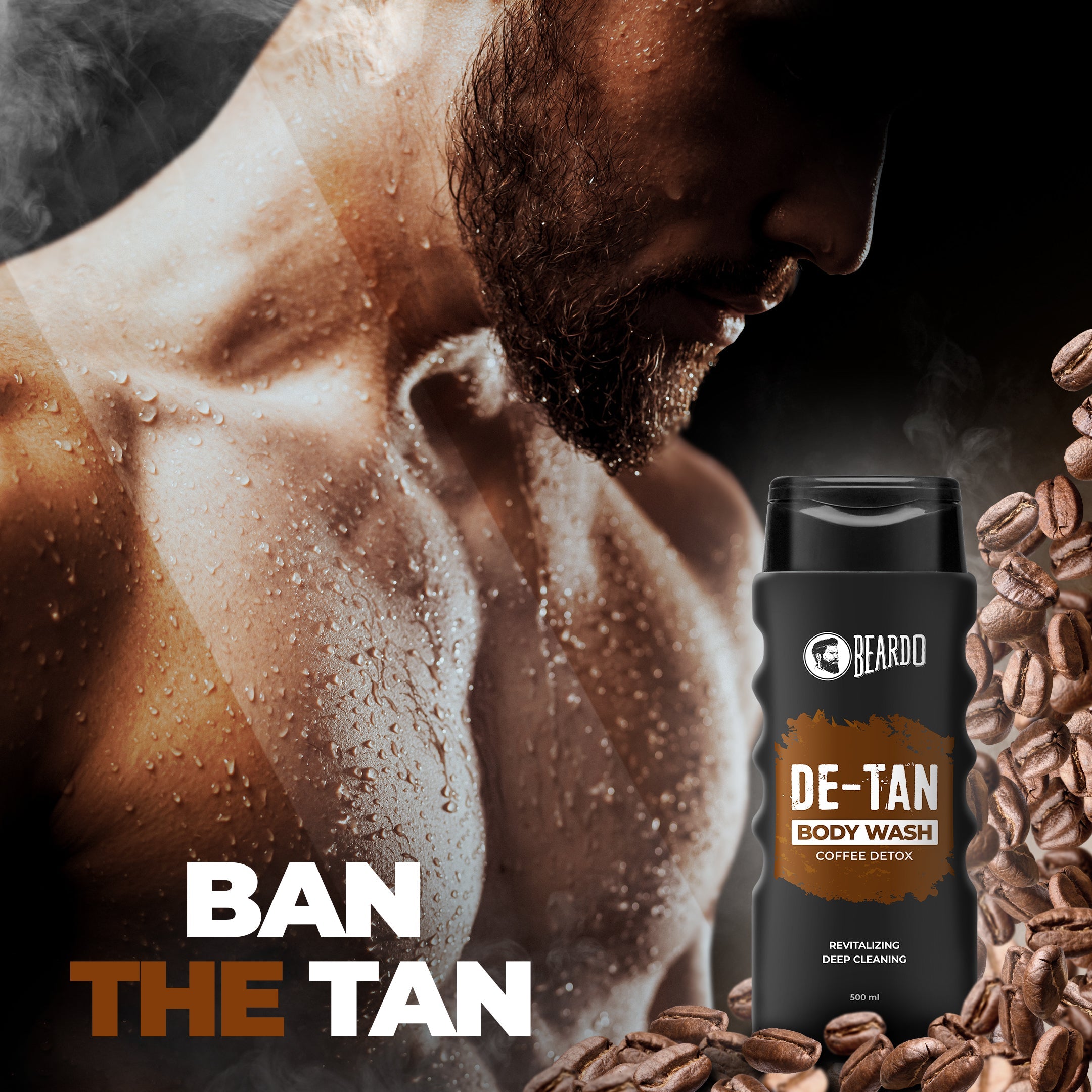 Beardo De-Tan Bodywash for Men, 500ml - Image 3 - Buy from Indicrest
