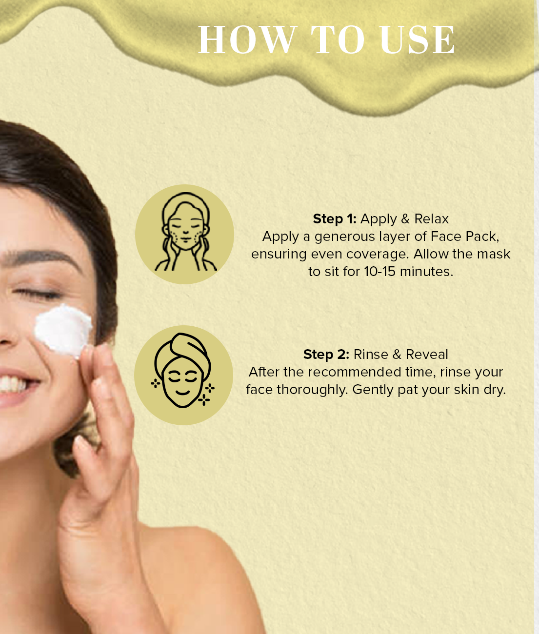 Khadi Natural Neem Basil & Mint Anti Acne Face Pack - 50gm - Image 4 - Buy from Indicrest