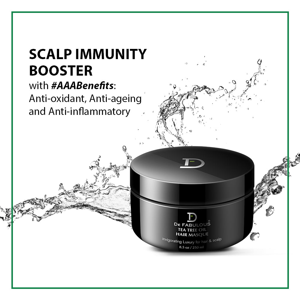 De Fabulous Tea Tree Oil Hair Masque, 250ml - Image 3 - Buy from Indicrest