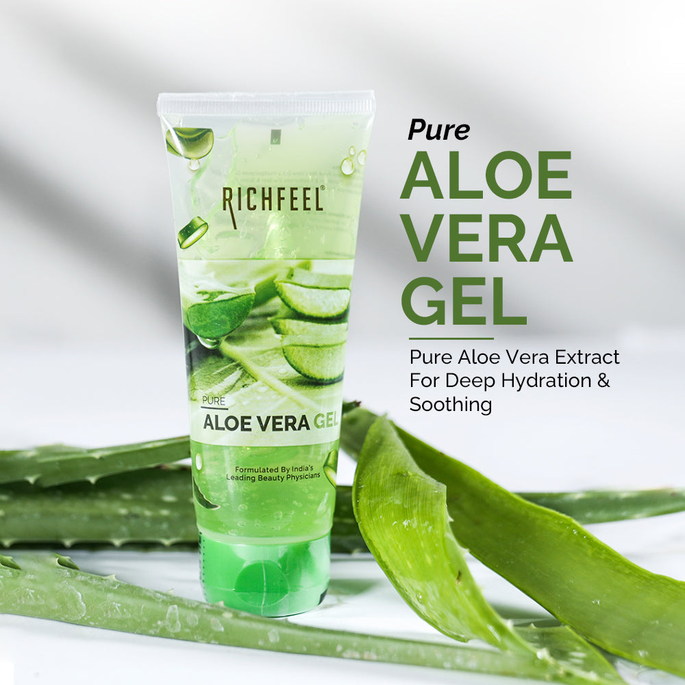 Richfeell Pure Aloe Vera Gel 100Ml - Image 3 - Buy from Indicrest
