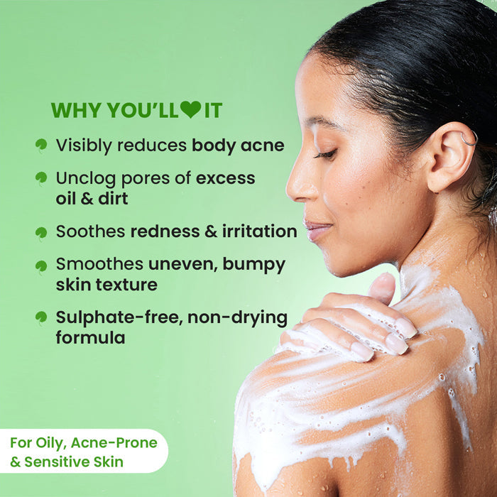 Dot & Key Cica + 1% Salicylic Acid Exfoliating Shower Gel, 250ml