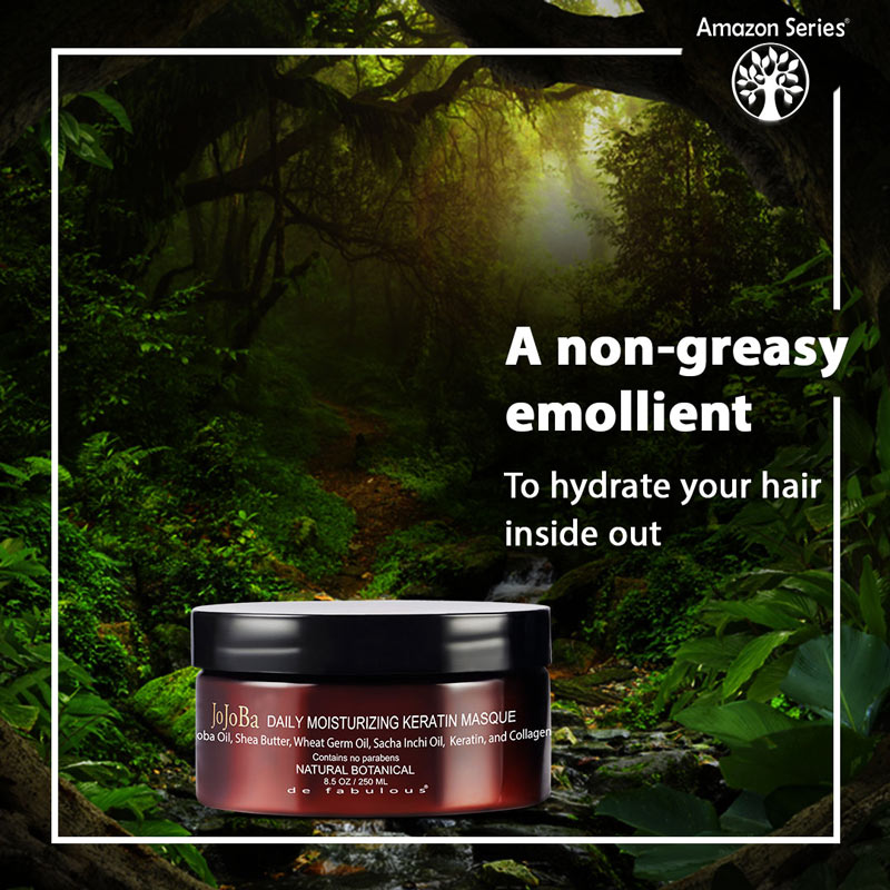 De Fabulous Amazon Series Jojoba Daily Moisturizing Masque, 250ml - Image 3 - Buy from Indicrest