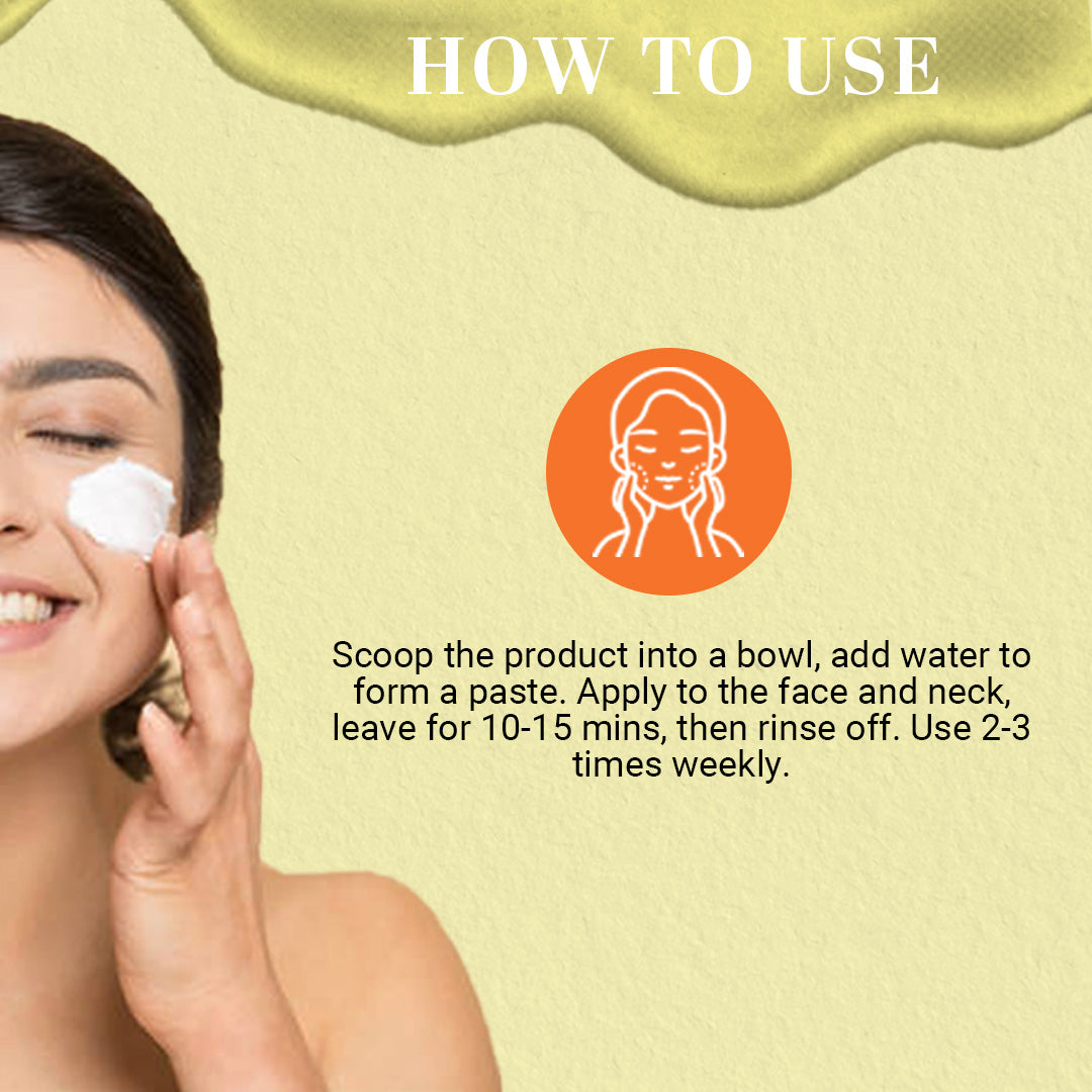 Khadi Natural Fruit Face Mask - 50gm - Image 4 - Buy from Indicrest