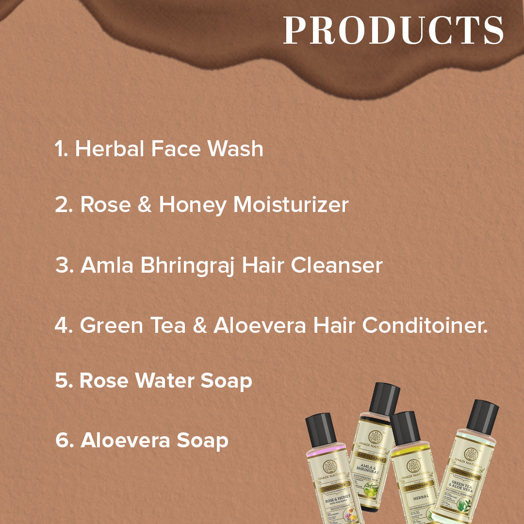 Khadi Natural Herbal Travel Kit - Image 6 - Buy from Indicrest