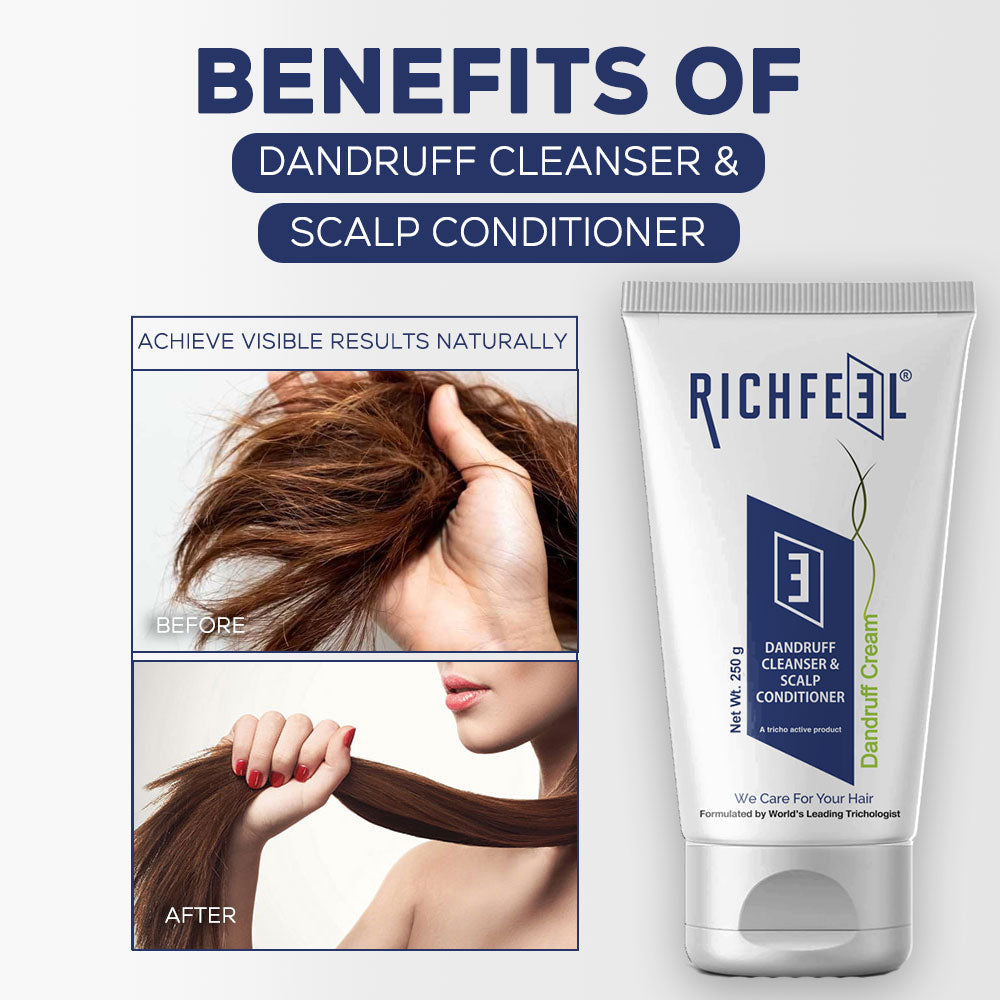 Richfeell Dandruff Cleanser & Scalp Conditioner 250g - Image 3 - Buy from Indicrest