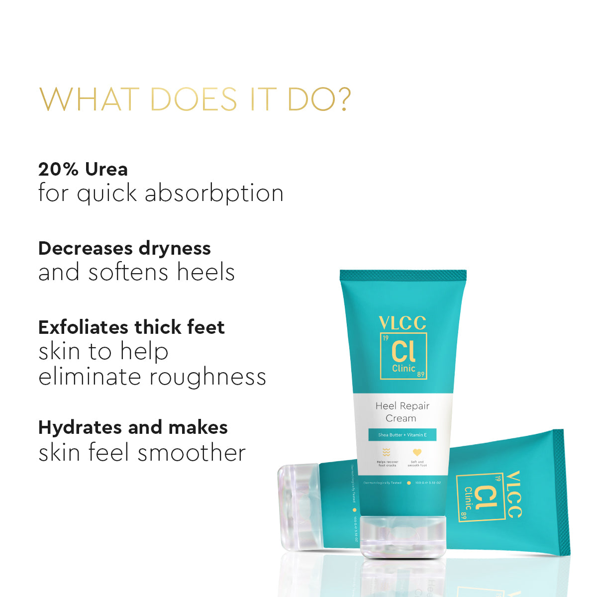 VLCC Heel Repair Cream - 100 g - Image 3 - Buy from Indicrest